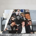 thumbnail image 4 of Josh Hutcherson Blanket Anti-Pilling Throw Blanket Plush Blanket Lightweight & Ultra-Soft, Warm & Comfy Flannel Fleece Blanket for Couch, Bed, Sofa, 50x60, 4 of 6
