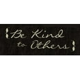 thumbnail image 2 of Greene, Taylor 32x15 Black Ornate Wood Framed with Double Matting Museum Art Print Titled - Be Kind, 2 of 4