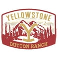 thumbnail image 2 of Junior's Yellowstone Large Dutton Ranch Brand Mountain Scenery  Graphic T-Shirt, 2 of 3