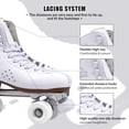 thumbnail image 4 of Patines Papaison Deluxe de piel de microfibra de 2 capas, 4 of 9