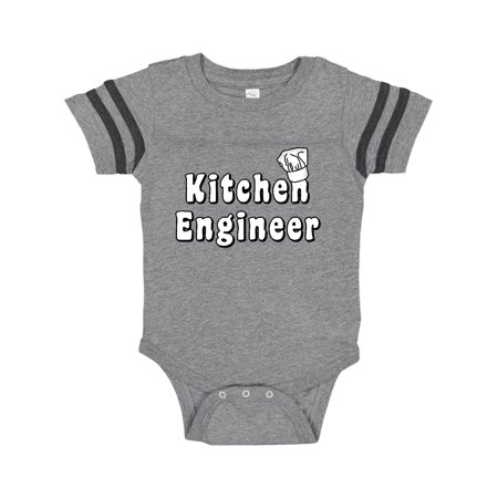 

Inktastic Kitchen Engineer Gift Baby Boy or Baby Girl Bodysuit