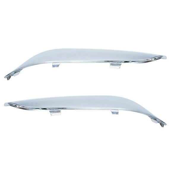 LABLT Front Bumper Molding Chrome Trim Set L & R Replacement for 2011 2012 2013 2014 Chrysler 300