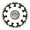 Multicolored 07, variant on 12 Pieces Cute Cat Faces Seamless Glass Knobs for Dresser Drawers, 1.37 x 1.10 IN Round Kitchen Cabinet Pulls For Home Office Nursery Kids Room
