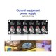 thumbnail image 2 of 12/24v Car Panel Multi Switch Panel Switch Power Control Universal, 2 of 5