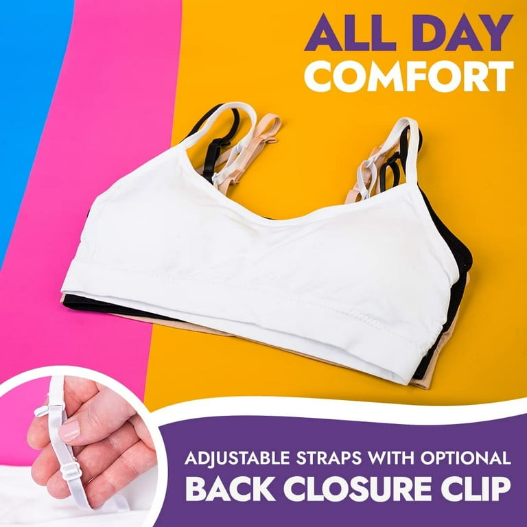 PACK OF 4 Daily use everyday bra for girl and women for every occasion  formal, Gym, party wear collage office festival occasion ethnic Women Girls  Sports Bra teenagers teenager Combo bra sutable with chaddi underwear  attached SOFTY all types