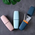 thumbnail image 5 of Toothbrush Travel Case Multifunction Toothbrush Holder And Cup Easy Carrying for Trip, Camping Or Daily Use (Pink), 5 of 5