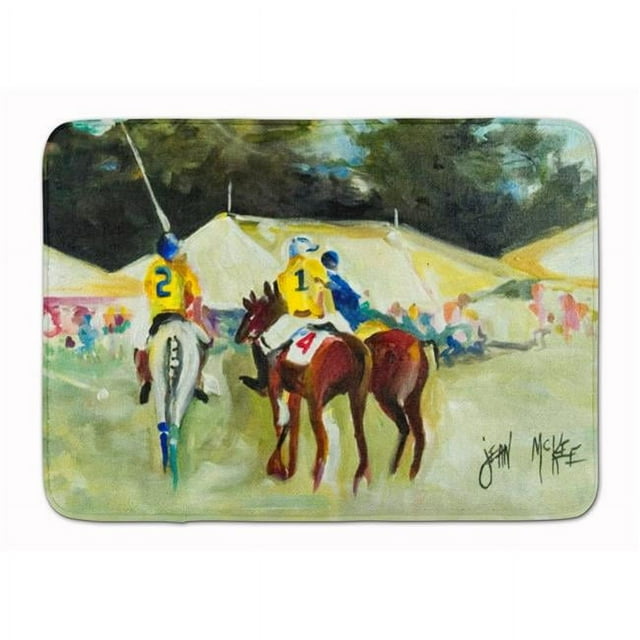 Carolines Treasures JMK1006RUG Polo at the Point Machine Washable Memory Foam Mat
