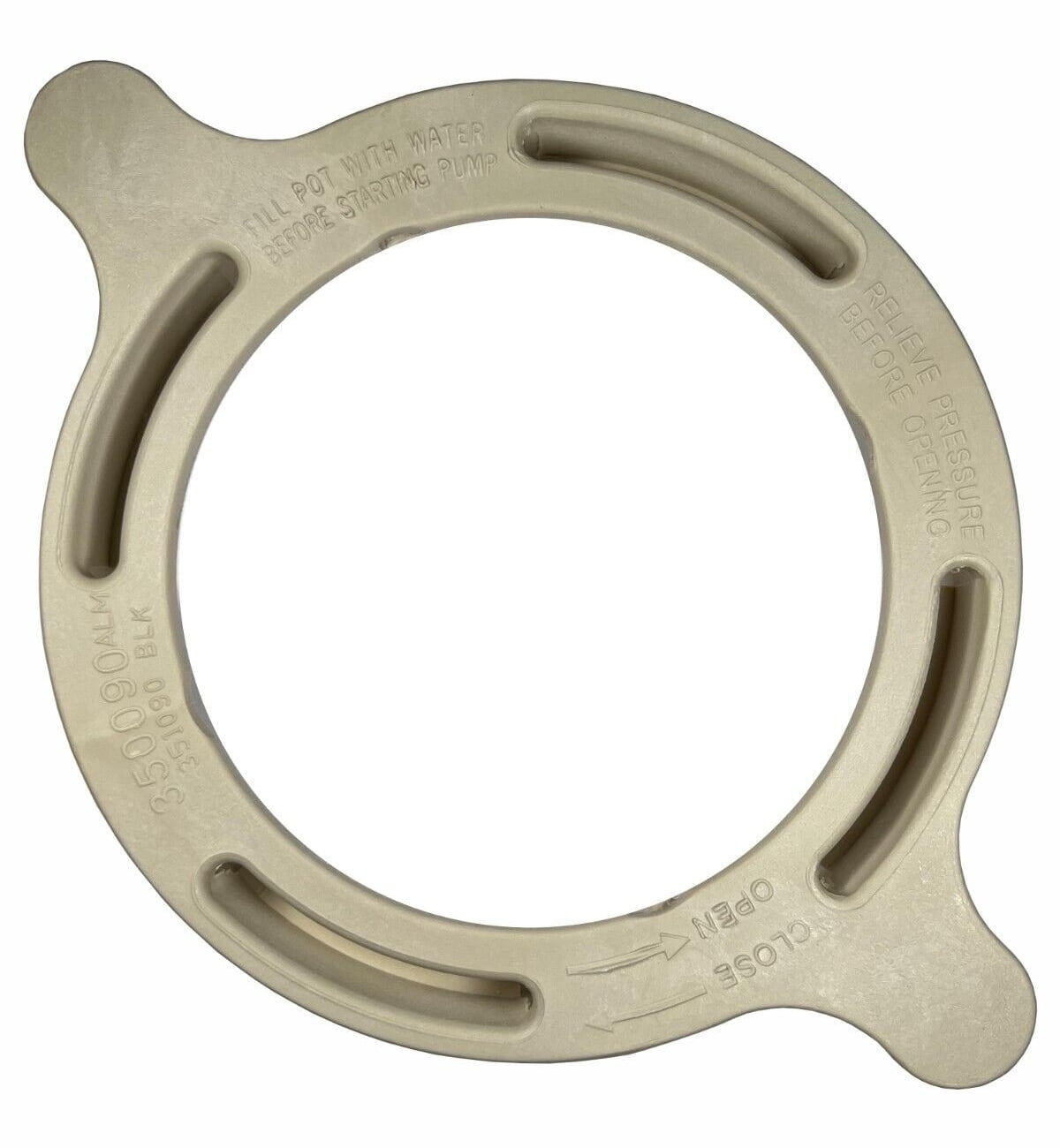 Morsetto A Camma Per Pompa Piscina SuperFlo – Ricambio 350090, Gomma Gialla, Dimensioni 33x3x30,5 Cm, 1 Pezzo