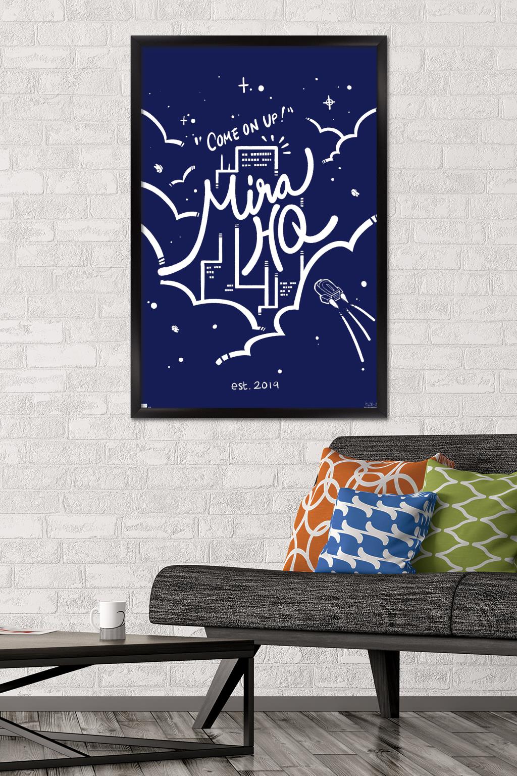 Among Us - Come On Up Wall Poster, 22.375" x 34" Framed