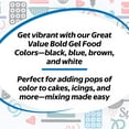 thumbnail image 4 of (2 pack) Great Value Bold Gel Food Colors, Multicolor, 2.7 oz, 4 Count, 4 of 10