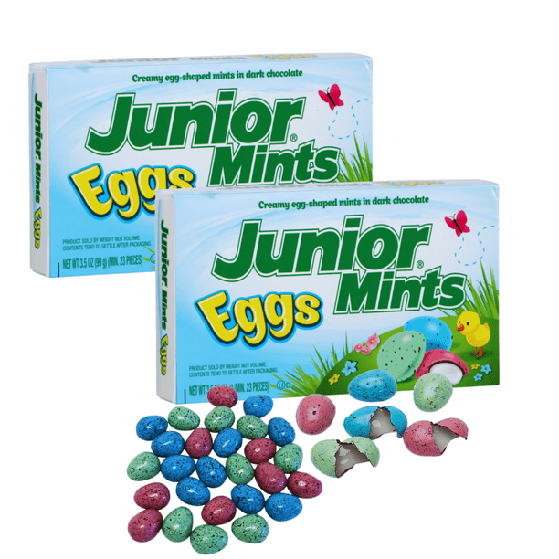 Dark Chocolate Mints Easter Eggs Candy, Egg Shaped Candies, Holiday