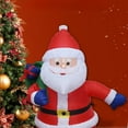 thumbnail image 5 of 4FT Christmas Inflatable Santa Claus Outdoor Decorations, Blow up Santa Claus with Gift Bag, Santa Claus Carrying Present Sack, Outside Decor for Yard Garden Lawn Home Party, Built-in LED Lights, 5 of 9