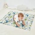 thumbnail image 2 of LightBeige Cartoon Dinosaurs Plants Pattern Blanket,Comfortable Soft Flannel Throw Blanket,All Season,Warm Lightweight Blankets for Sofa Bed Couch Living Room Chair,30"x40", 2 of 4