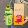 thumbnail image 4 of Taza termo para niños Crayon Shin-chan de calidad alimentaria 316, taza de agua de acero inoxidable de alta apariencia para niñas, taza con pajita anticaída, 4 of 5