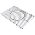 thumbnail image 5 of Weber 7586 Gourmet Barbeque System Spirit 300 Series Stainless Steel Grates Bundle with Generic Aluminum Drip Pans Set of 3 and Grill Cover Barbecue Waterproof Outdoor Protection, 5 of 7