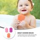 thumbnail image 5 of 3pcs forma de maní ducha niños bañera bola de bola de ducha esponjada de esponja, 5 of 5