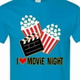 thumbnail image 4 of Inktastic I Love Movie Night T-Shirt, 4 of 5