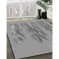 thumbnail image 2 of Ahgly Company Indoor Rectangle Patterned Sonic Silver Gray Area Rugs, 7' x 9', 2 of 6