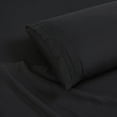 thumbnail image 3 of Pillowcases 2 Pack King Embroidered Super Soft Brushed Microfiber Solid - Black, 3 of 8