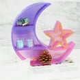 thumbnail image 6 of Spring Savings Clearance Items Home Deals! Zeceouar Clearance Items for Home Silicone DIY Star Jewelry Ornizer Silicone s Crescent Display Stand, 6 of 6