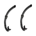 thumbnail image 1 of Tubo de respiración Cola Buceo Natación Húmedo Snorkel 2Pcs, 1 of 8