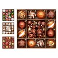 thumbnail image 1 of A Christmas Tree Decorations Set 46 Pieces Colorful Balls For Holiday Home And Party Decorations, 1 of 6