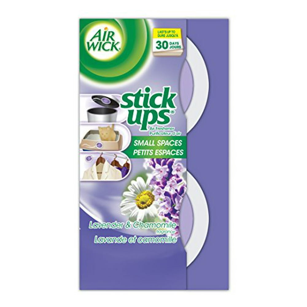 2 Pack Air Wick Stick Ups Air Freshener Lavender & Chamomile 2 Count 2