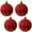 Shiny Sonic Red, variant on Christmas By Krebs Ornament, Commercial Grade Indoor and Outdoor Shatterproof Plastic, UV and Water Resistant Ball Ornament Decorations (Shiny Sonic Red, 4 inch (100mm) Diamond)