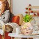 thumbnail image 2 of Women for Head 3D Flowerpot Epoxy Resin Mold Candle Concrete Plaster Silicone Mo, 2 of 4