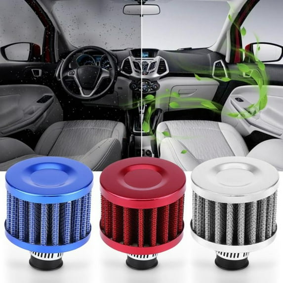 SPRING PARK Universal 12mm Car Mushroom Head Air Intake Filter Cleaner Replacement Air Purifier