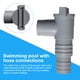 thumbnail image 5 of Adaptador De Manguera De Piscina Adaptador de piscina de suelo de PVC Equipo duradero a prueba de fugas de 32 mm para exteriores (B) Ndcxsfigh Para Estrenar, 5 of 8