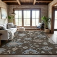thumbnail image 4 of Dalyn Rugs Premium Machine Washable Mayfield AMF1218 Chocolate 2'6" x 3'10" Rug, 4 of 7