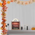 thumbnail image 5 of FNGZ Hangs Clearance Fall Hanging Wall Door Decor Door Decor Fall Door Sign Happy Thanksgiving Wooden Sign for Thanksgiving, 5 of 9