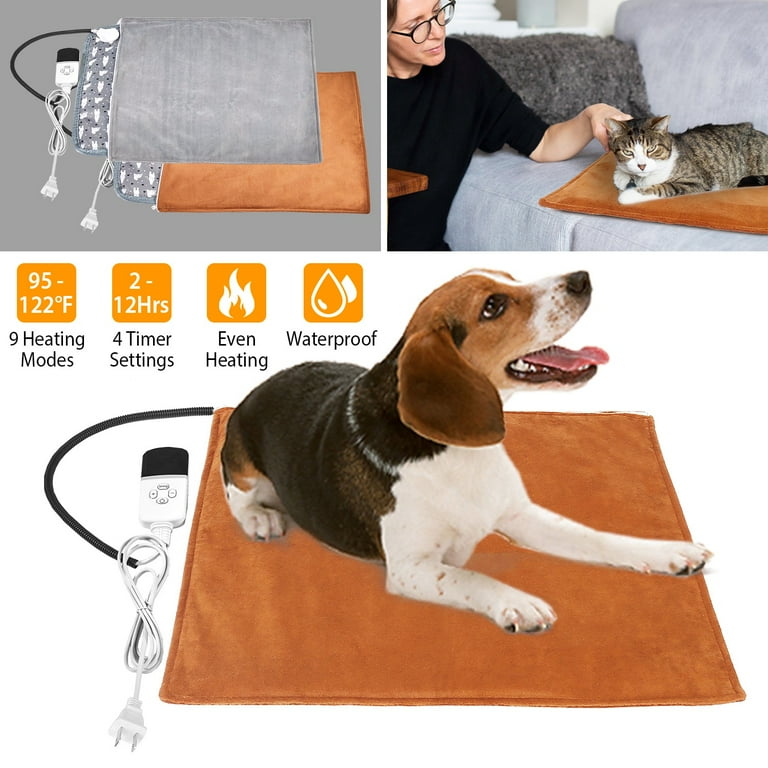 Pet Heating Pad Heating Mat Waterproof Electric Blanket Chewing