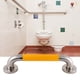thumbnail image 4 of Pasamanos de seguridad antideslizante de acero inoxidable para inodoro de pared para personas mayores (38 cm), 4 of 14