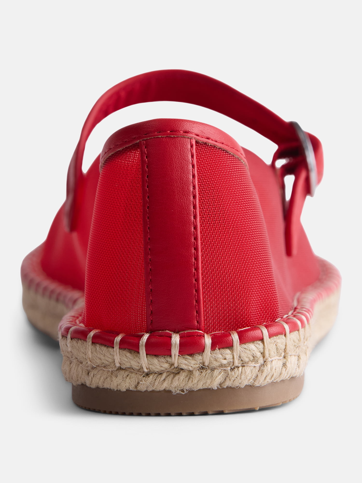 Free Assembly Women's Mesh Mary Jane Espadrilles