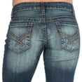 thumbnail image 4 of Cinch Apparel Womens Ada Mid Rise Relaxed Jean 15 X XL Indigo, 4 of 4
