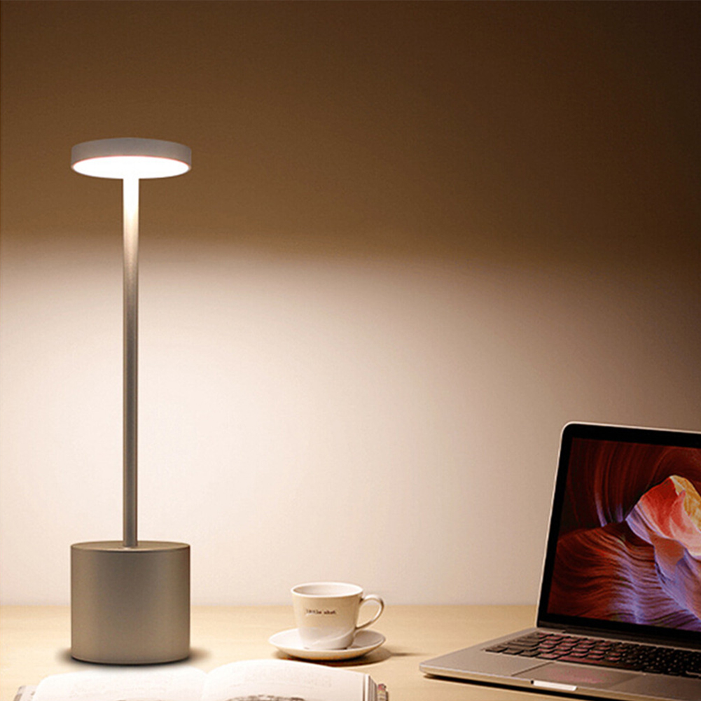 LED desk lamp, eye care desk lamp, dimmable office lamp, USB charging