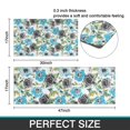 thumbnail image 7 of Pioneer Flower Floral Print Pattern Kitchen Rugs Sets Of 2,Anti Fatigue Kitchen Mat Rugs Non Slip Washable,Decorative Kitchen Floor Mats for Kitchen,Sink,Laundry,17"x30"+17"x47", 7 of 7
