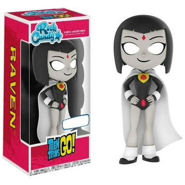 Funko Teen Titans Go! Rock Candy Raven Vinyl Figure [White]