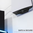 thumbnail image 4 of VIVO Black Steel Wall Mount Designed for PS5 Console, 2 Controller Mounts, 4 of 9
