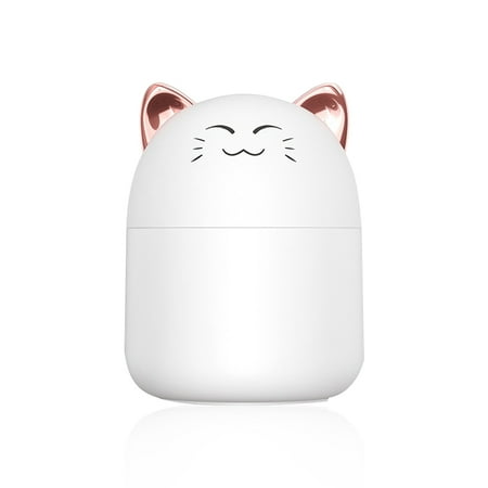 

Air Humidifier USB Rechargeable Freshener Mist Sprayer Silent Diffuser White Type 2