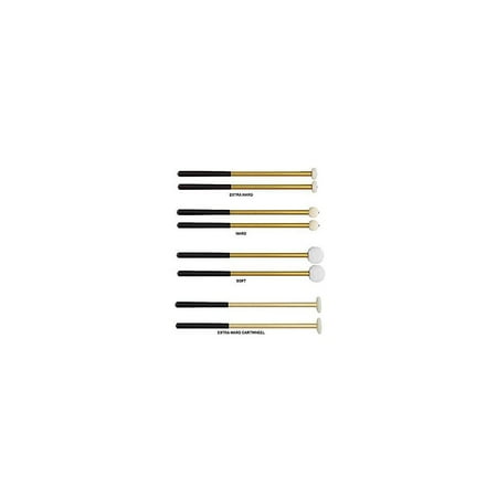 Vic Firth Corpsmaster Extra Hard, Extra Heavy Gauge Shaft Multi-Tenor Mallets