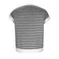 thumbnail image 5 of Goodtrade8 Womens Sweaters Cropped Plus Size Sweater Vests Casual Sleeveless Striped V-Neck Sweater Women Top Knitted, 5 of 6