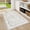 Beige-174, variant on Oriental Washable Rugs 3x5, Rug for Entryway Indoor Non-Slip, Ultra-Thin Soft Boho Area Rug for Bedroom, Traditional Vintage Low-Pile Entry Throw Rugs Mats for Bathroom Kitchen,(3x5ft, Beige)