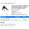 thumbnail image 2 of Front Left Driver Side Lower Control Arm and Ball Joint Assembly - Compatible with 1998 - 2004 Nissan Frontier 1999 2000 2001 2002 2003, 2 of 2