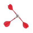 thumbnail image 3 of 6pcs Plastic Wing Magnetic Darts Bullseye Target Game Toys (red), 3 of 3