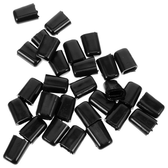 Uonlytech 30Pcs Nonslip Black Feet for Sink Rack Kitchen Sink Rack Parts with Shock Absorption
