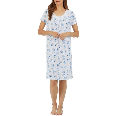 

Carole Hochman Women s Knit Short Sleeve Waltz Nightgown