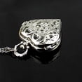 thumbnail image 3 of rygai Pocket Watch Vintage Hollow Heart-shaped Alloy Vintage Pocket Watch for Daily Life,Silver, 3 of 8